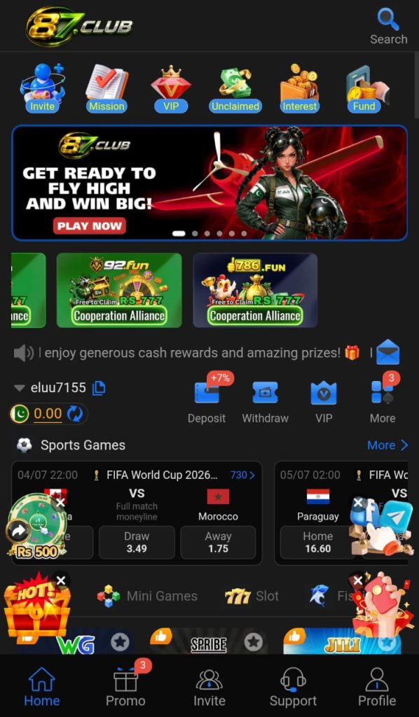 87CLUB Game